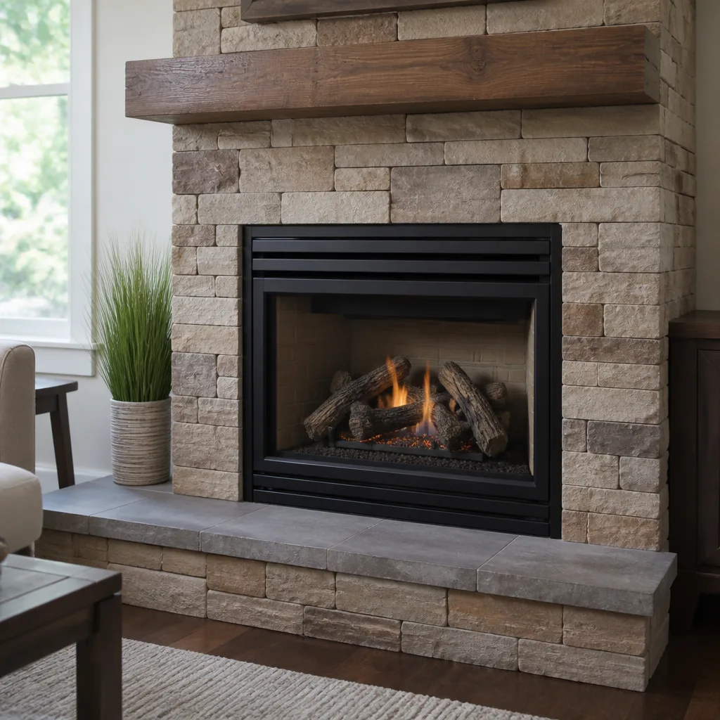 Gas fireplace service
